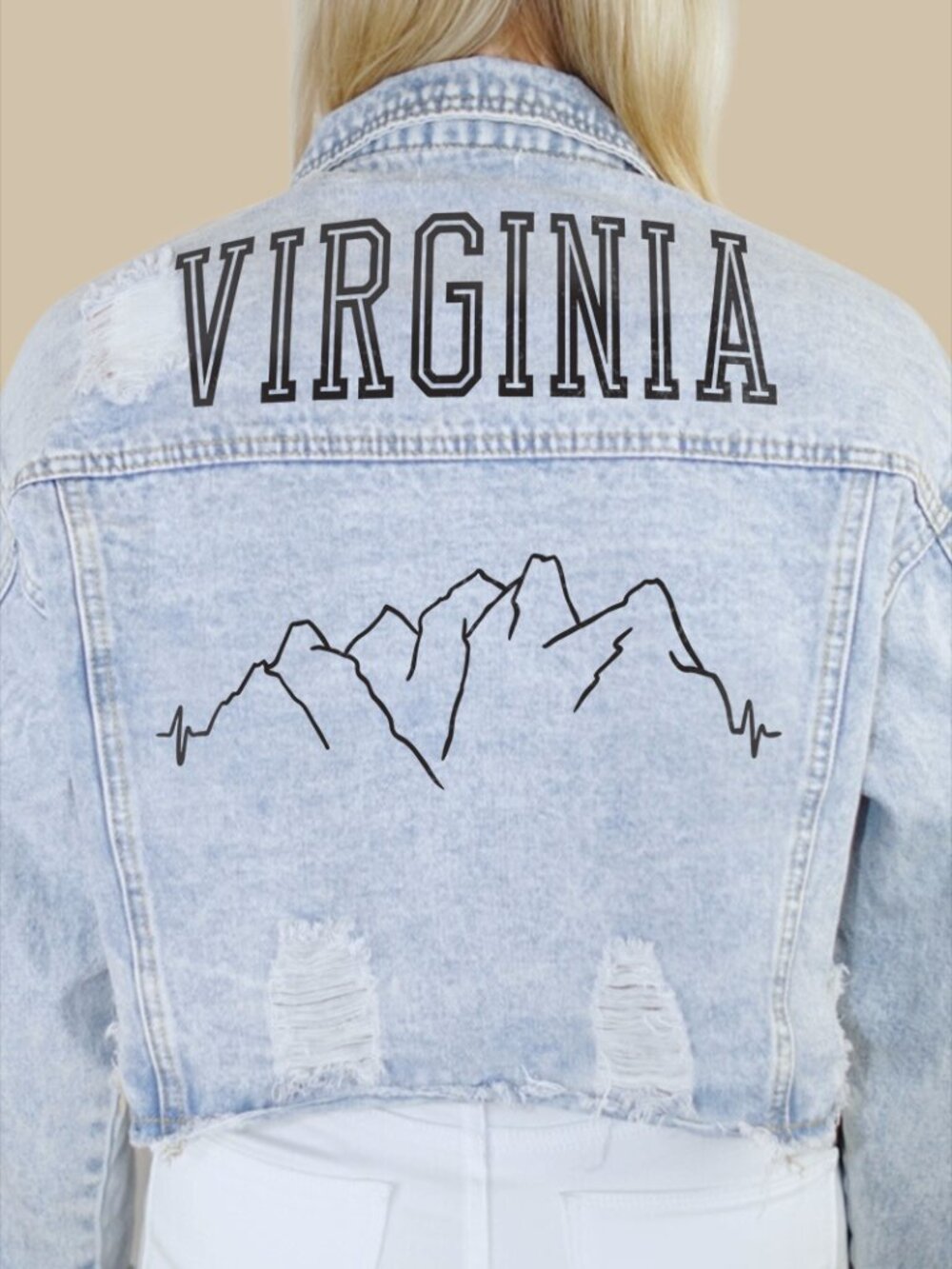 Virginia Skyline Denim Jacket